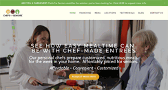 Desktop Screenshot of chefsforseniors.com